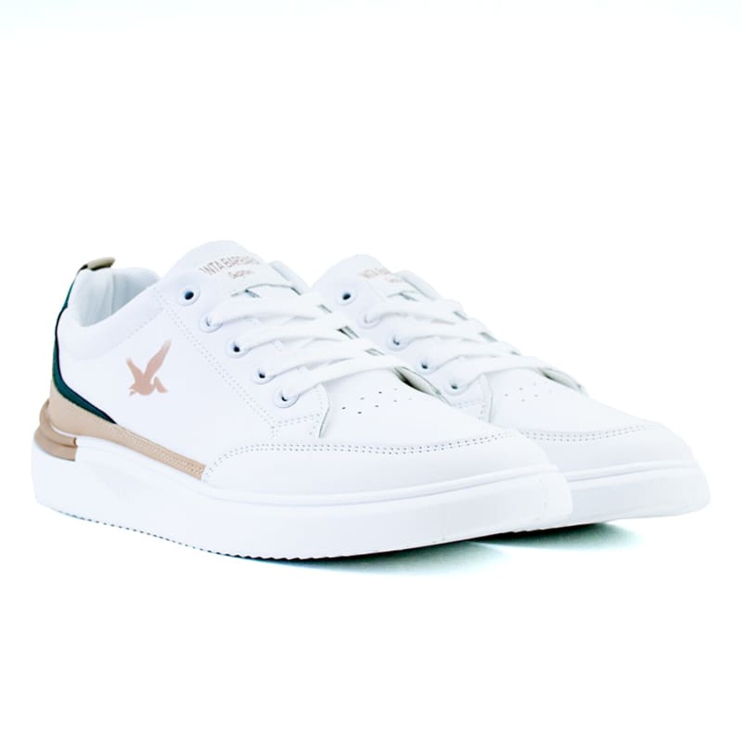 Championes Santa Barbara PIAMONTE de Hombre Blanco-verde — Macri