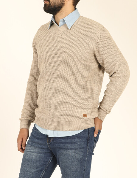 Sweater Punto Harry Beige