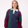 SWEATER PARKES RUSTY Bordeaux