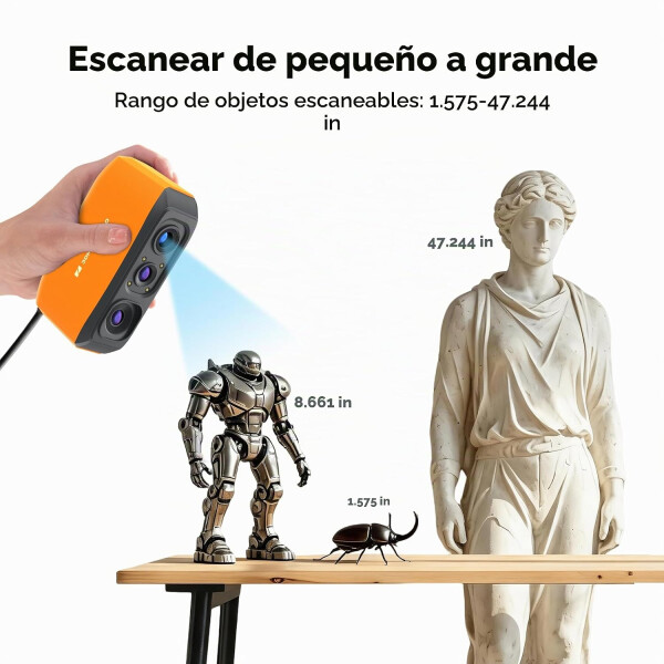 Escaner 3d 3dmakerpro Fox ESCANER 3D 3DMAKERPRO FOX
