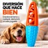 Juguete Morder Perros Gatos Limpieza Dental Golosinas Premio Celeste Naranja