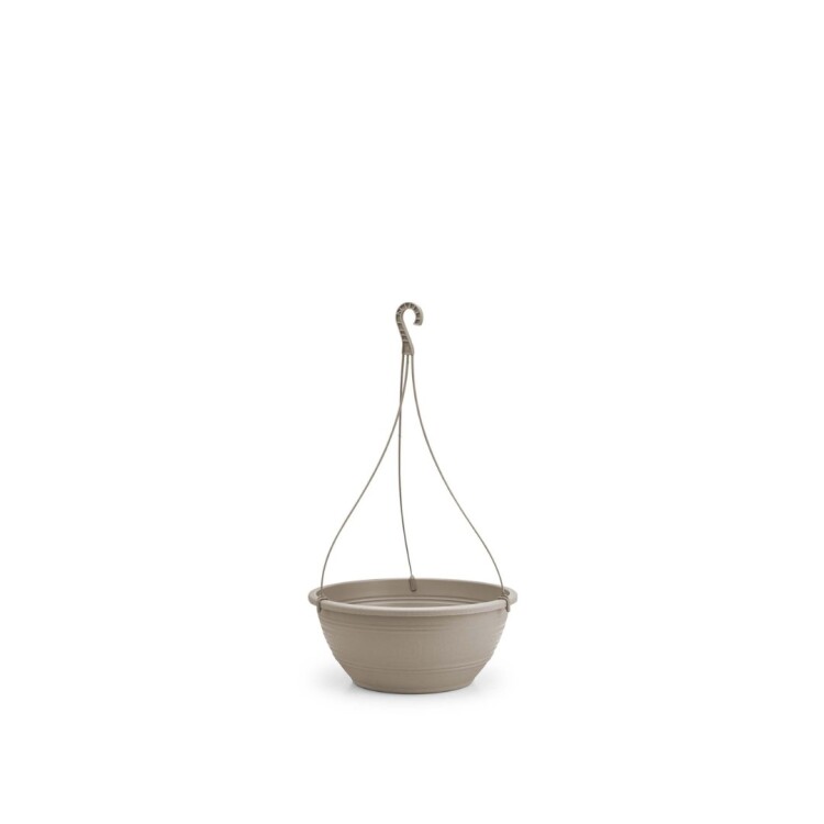 Maceta de colgar 1,5 litros 18cm beige BEIGE