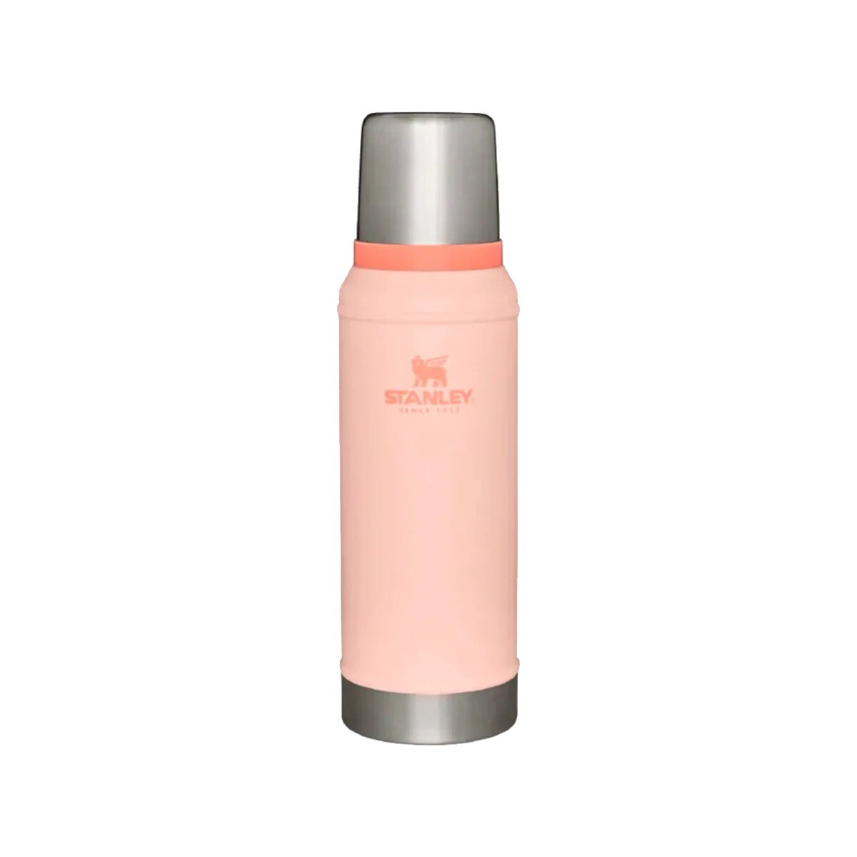 Termo Stanley Classic 591 ml con Tapón Cebador - Rosa 