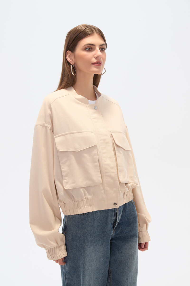 Chaqueta Liscen - Beige Claro 