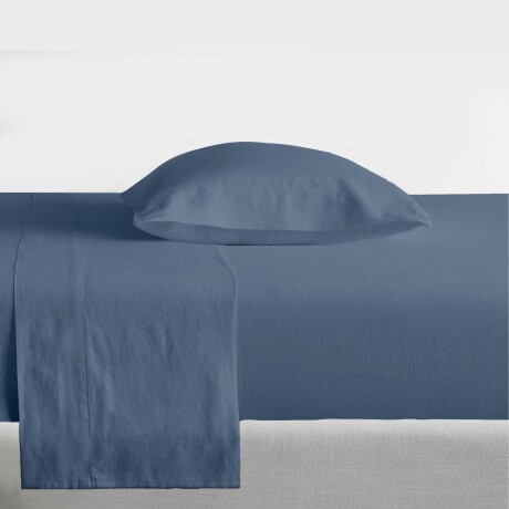 Juego de Sábanas Richmond 1 plaza Azul Piedra