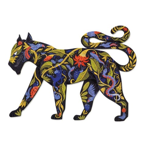 PFORM150 Puzzle Arte 62x46 Cm 150 Pcs 6+ Djeco - Pantera
