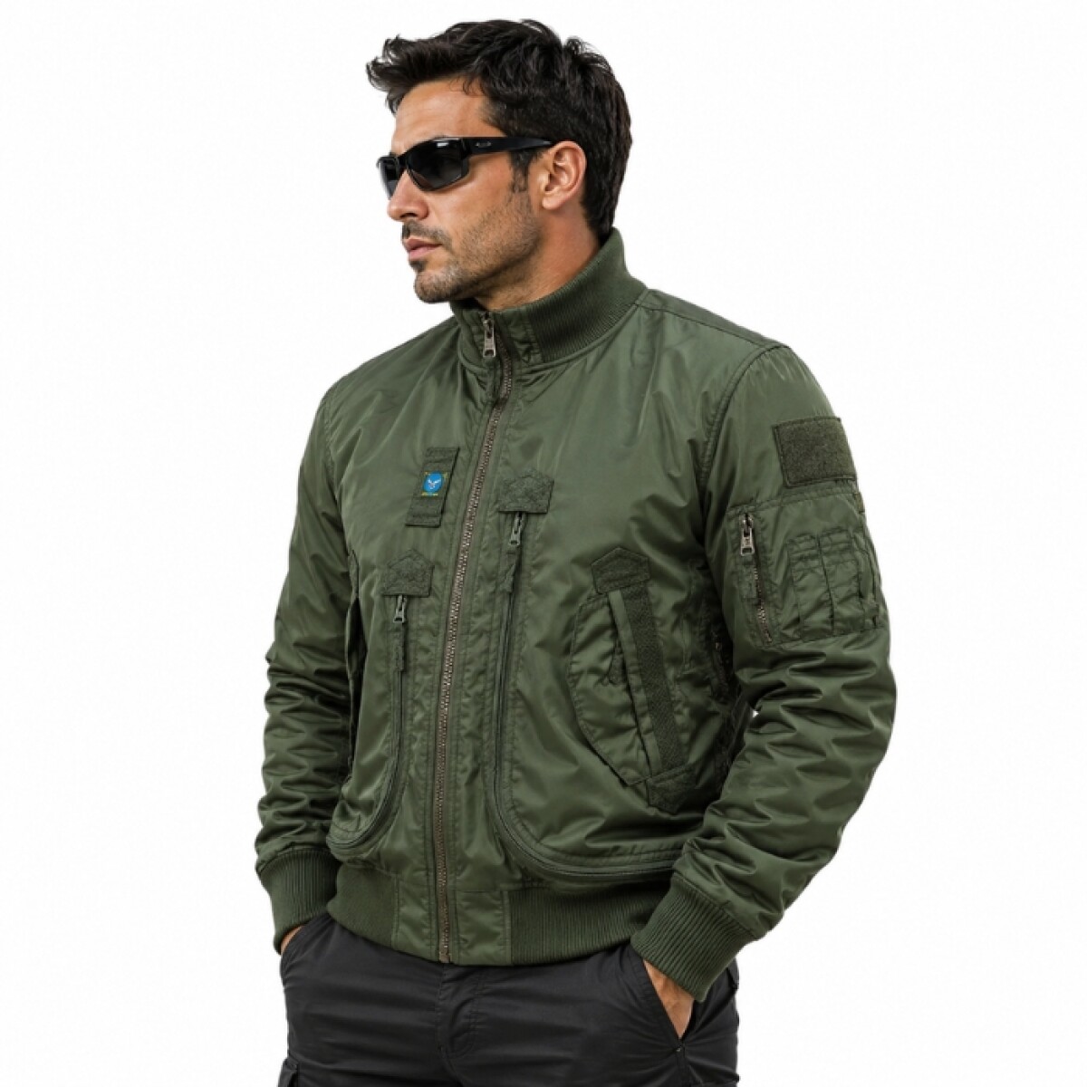 Campera Aviadora MA-1 - Verde 