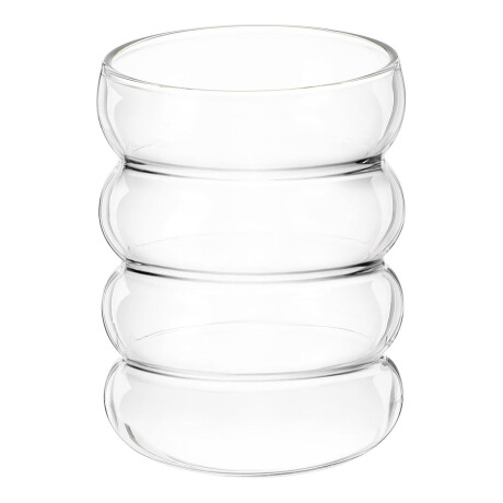 Vaso Rings de 350Ml para Agua Refresco Bebidas en Vidrio Transparente