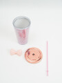 Vaso Con Tapa + Sorbito Vanta Estampado 3
