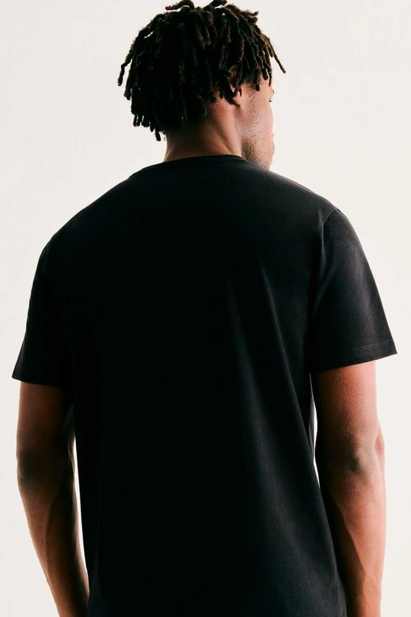 T-SHIRT HERING 4F87 Negro