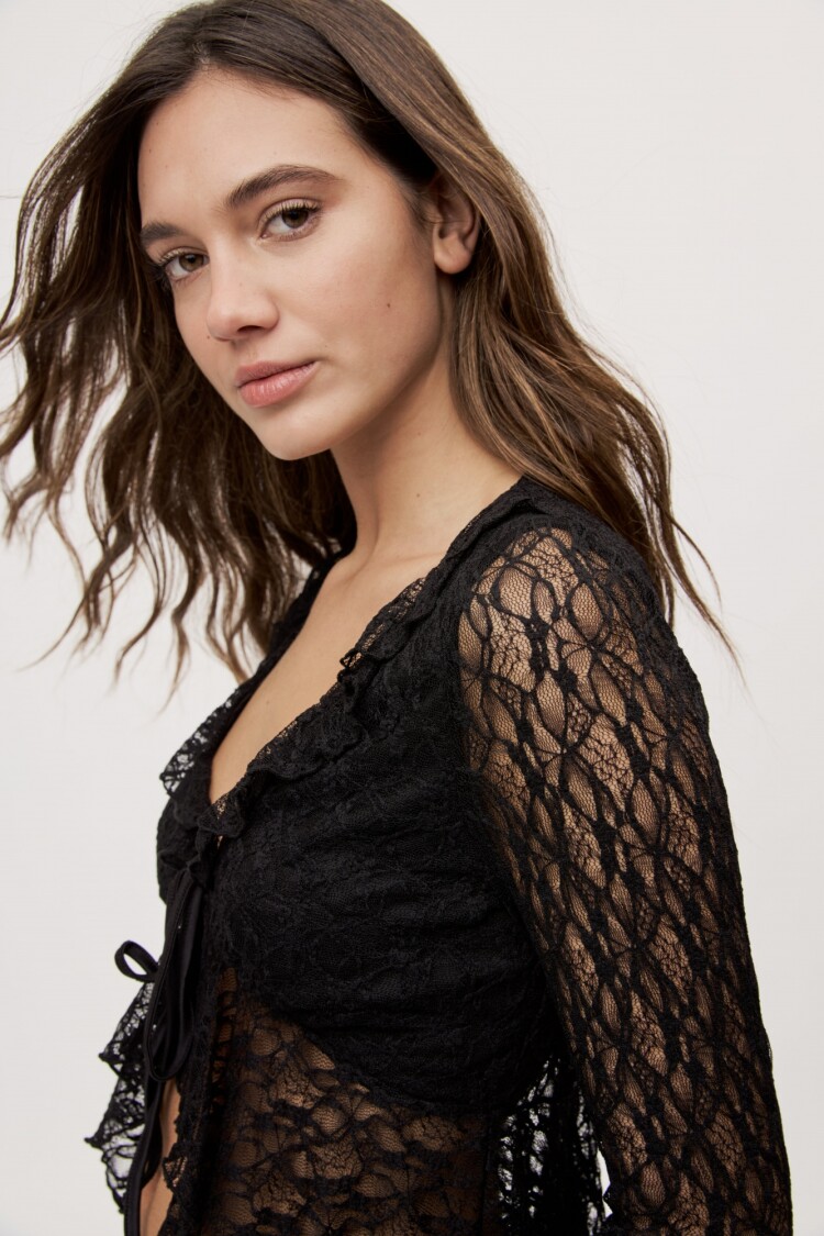 TOP MARCIAL Negro