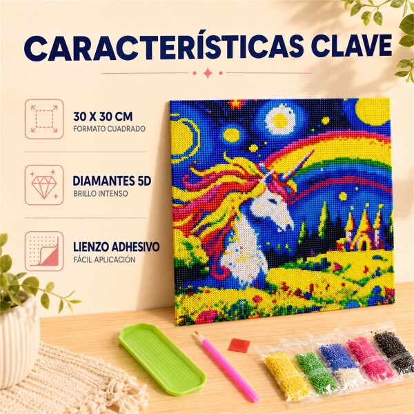 Kit de Pintura Diamante 5D Diamond Painting 30 x 30 cm DISENO 4