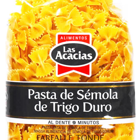 FIDEOS LAS ACACIAS TRIGO DURO FARFALLE 500GR FIDEOS LAS ACACIAS TRIGO DURO FARFALLE 500GR