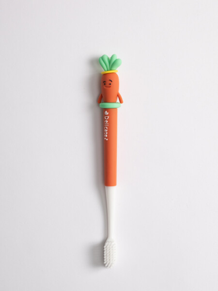 Cepillo de dientes zanahoria Marrón