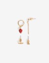 Aros Sets Cubic zirconia Aros Set Frutas Cubic Zirconia - Dorado