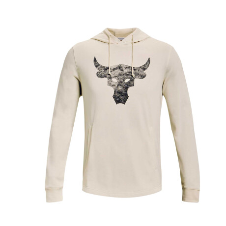 BUZO UNDER ARMOUR PROJECT ROCK TERRY Beige