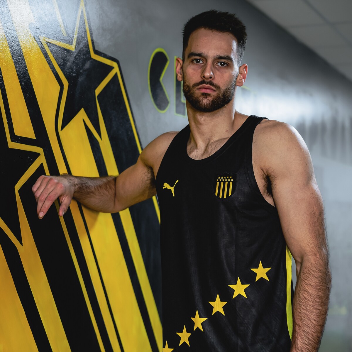 Peñarol Basket Away Jersey 25-69379601 - Negro 