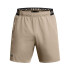 UA Vanish Woven 6in Shorts-YLW BRN-203