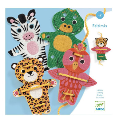 Juego de Enlazar Feltimix Djeco Juego de Enlazar Feltimix Djeco