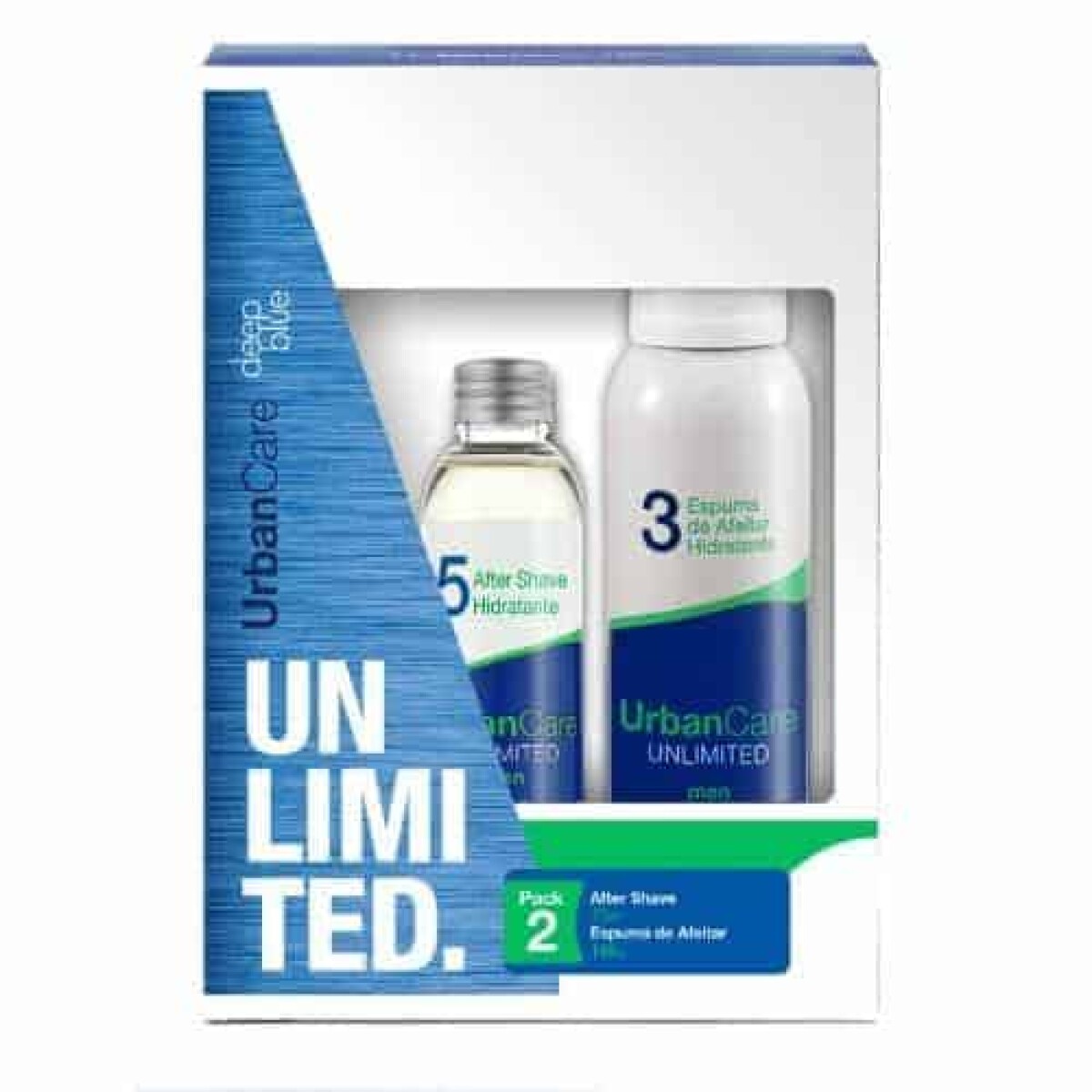Pack Urban Care After Shave Deep Blue + Espuma de Afeitar 