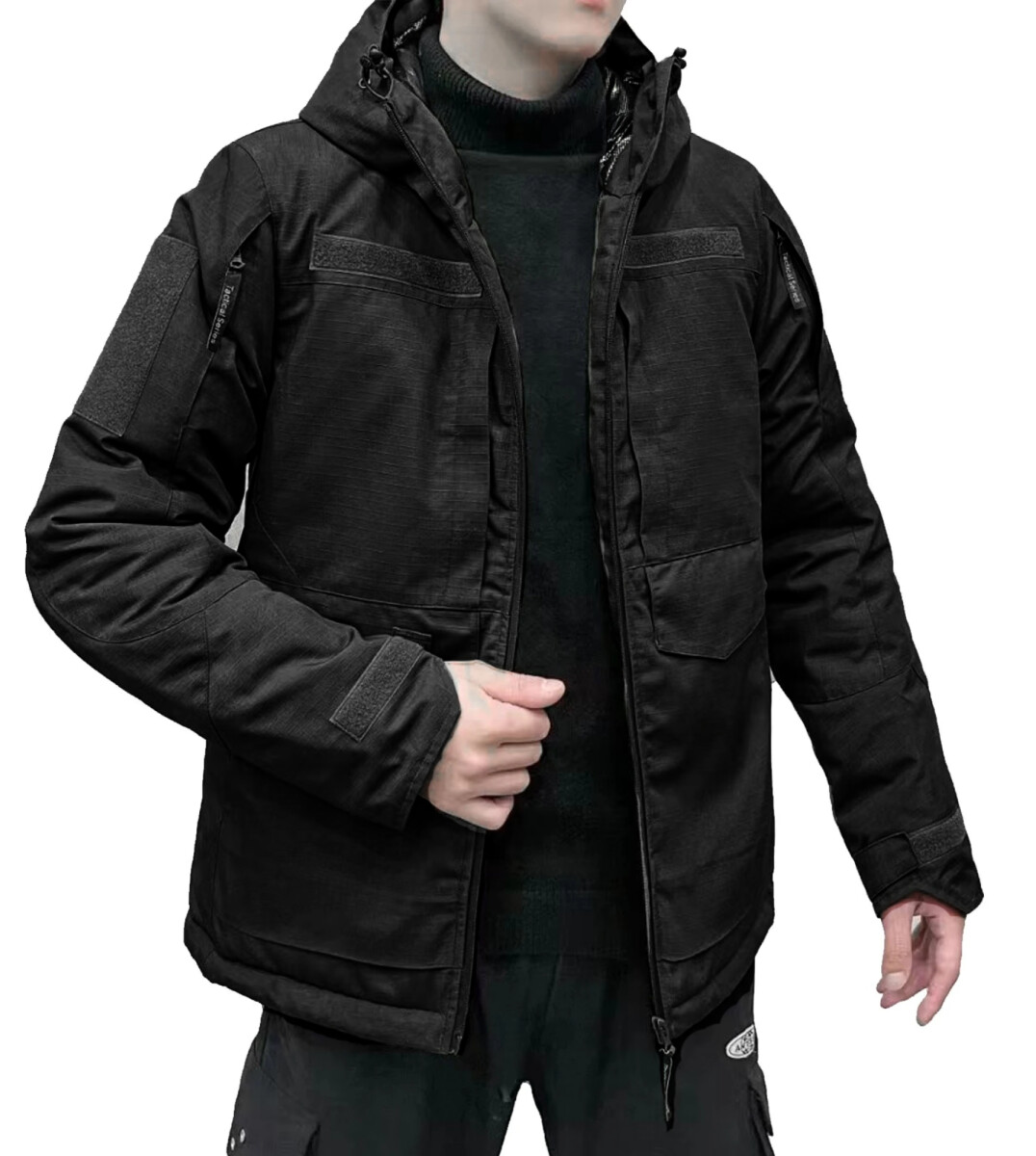 Campera táctica G8 - interior en aluminio - Negro 