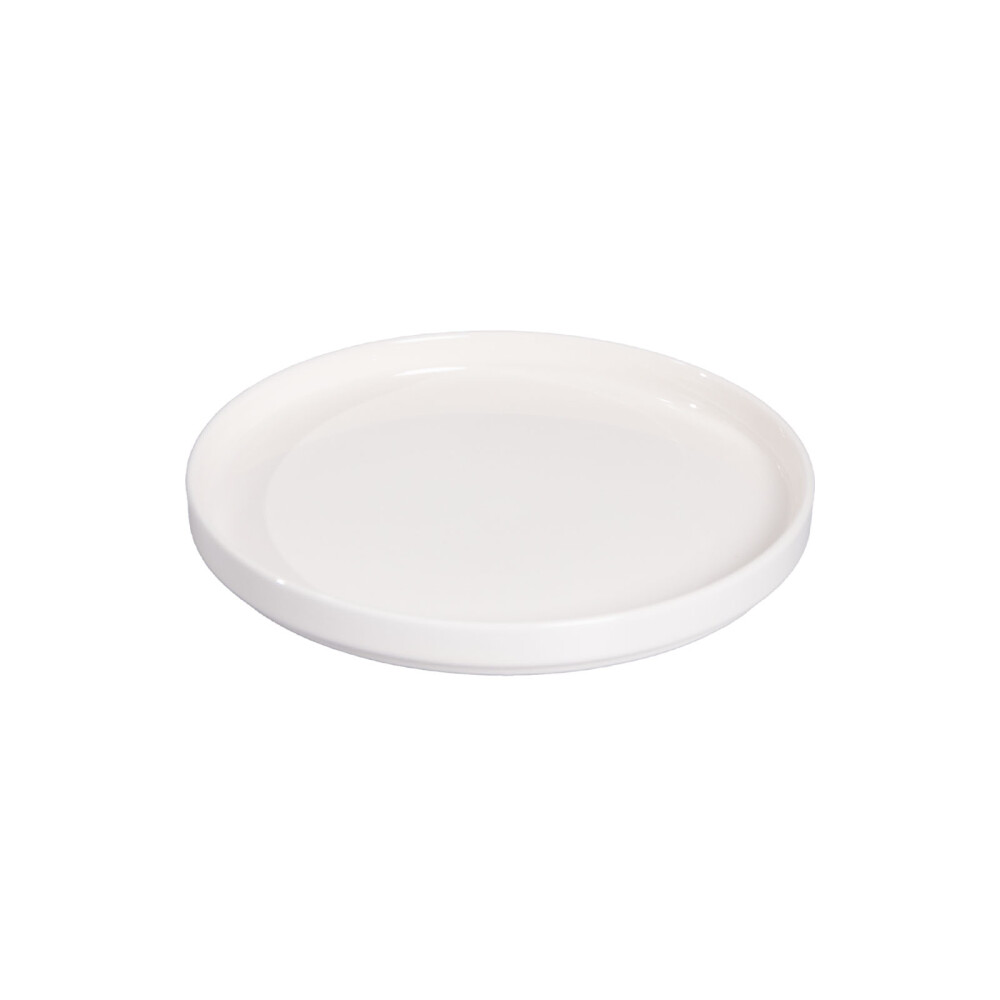 PLATO 20 CM CERAMICA BLANCO ANDY
