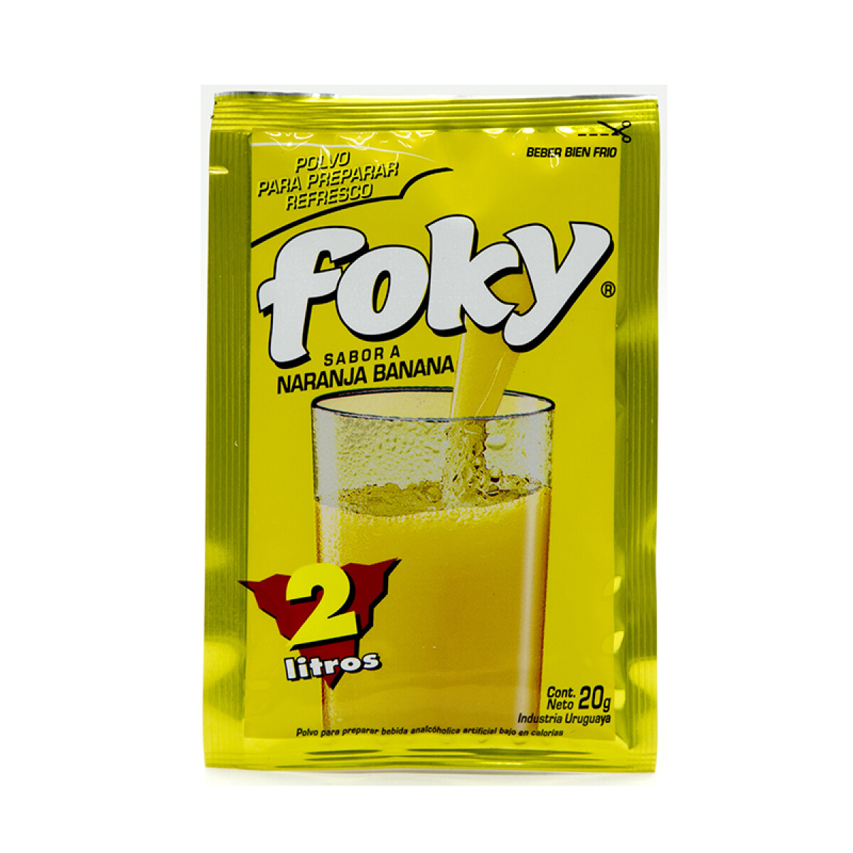 Jugo FOKY 2L x10u - Naranja Banana 
