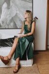 Formal Friend Skirt Verde Inglés