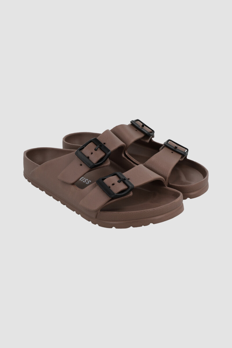Sandalias sun 25 - Marron 