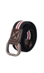 CINTO PAMPA 110 CMS. NEGRO C/ROJO