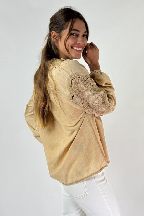 BLUSA ORIONIS Camel