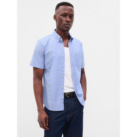 HS SS POPLIN Light Blue