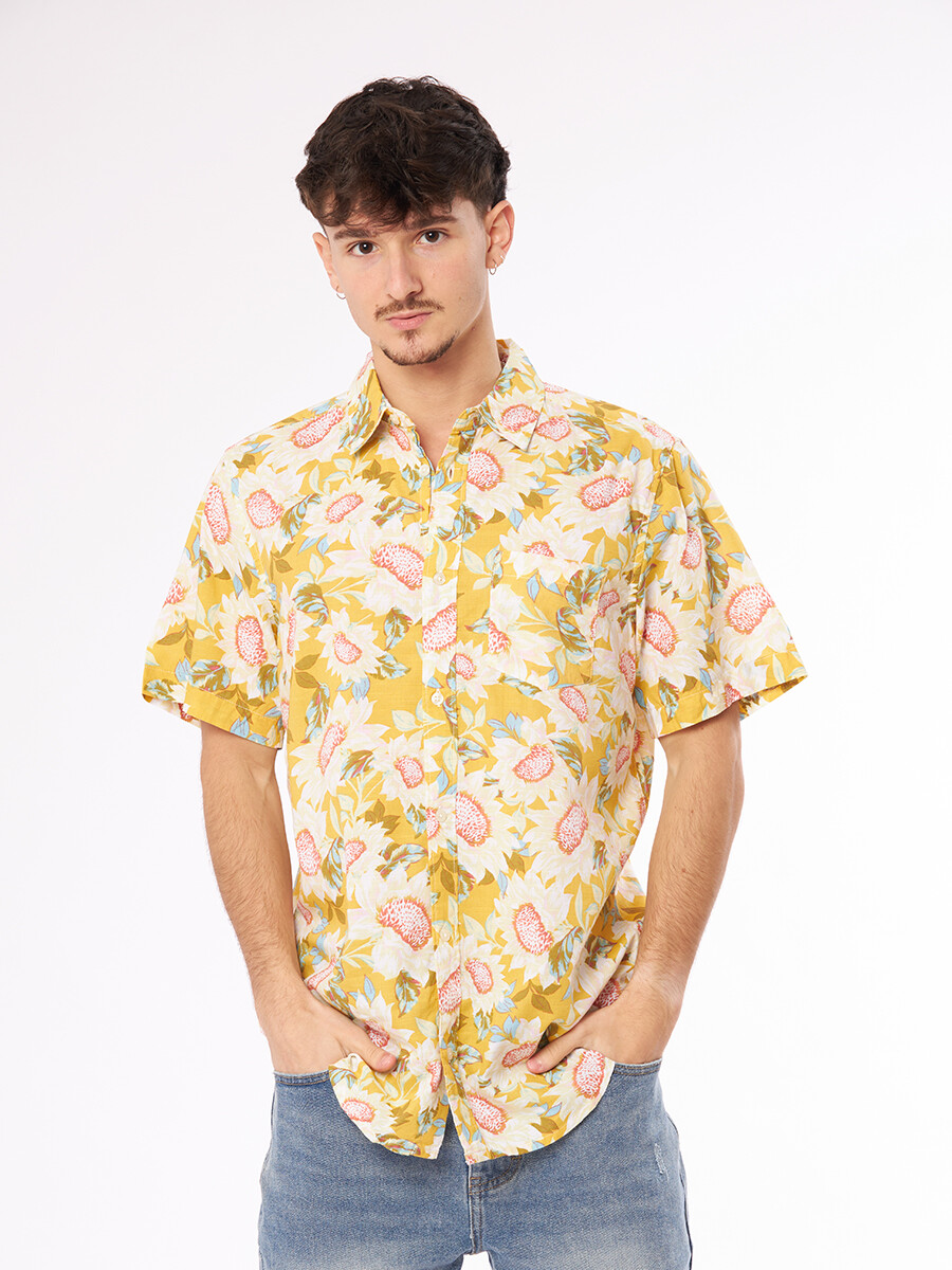 CAMISA DANU - Amarillo 