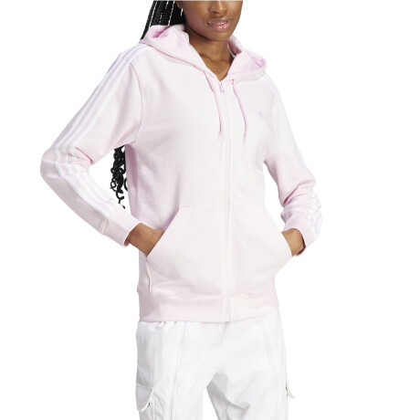 CAMPERA adidas ESSENTIALS FRENCH TERRY Clear Pink / White