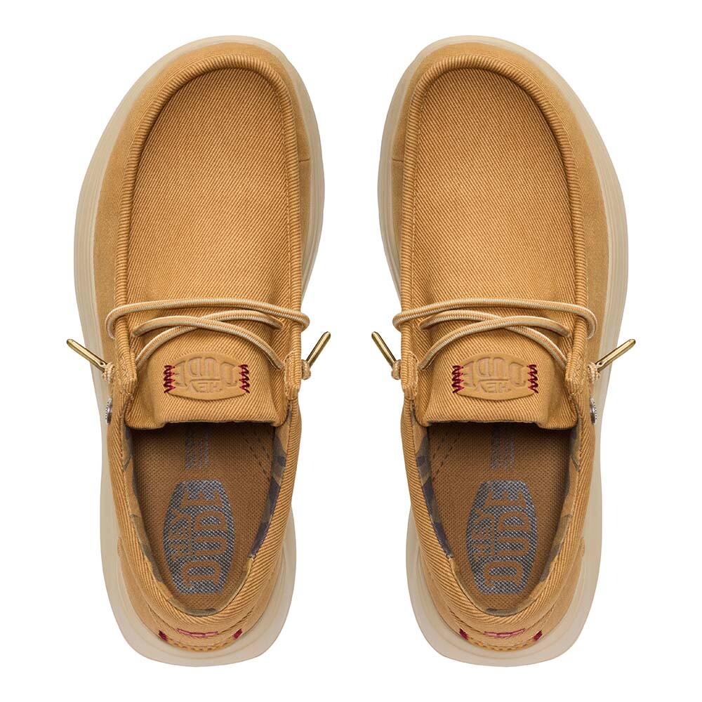 Wally COMF Worn Twill Hombre Bone Brown/Olive Grey
