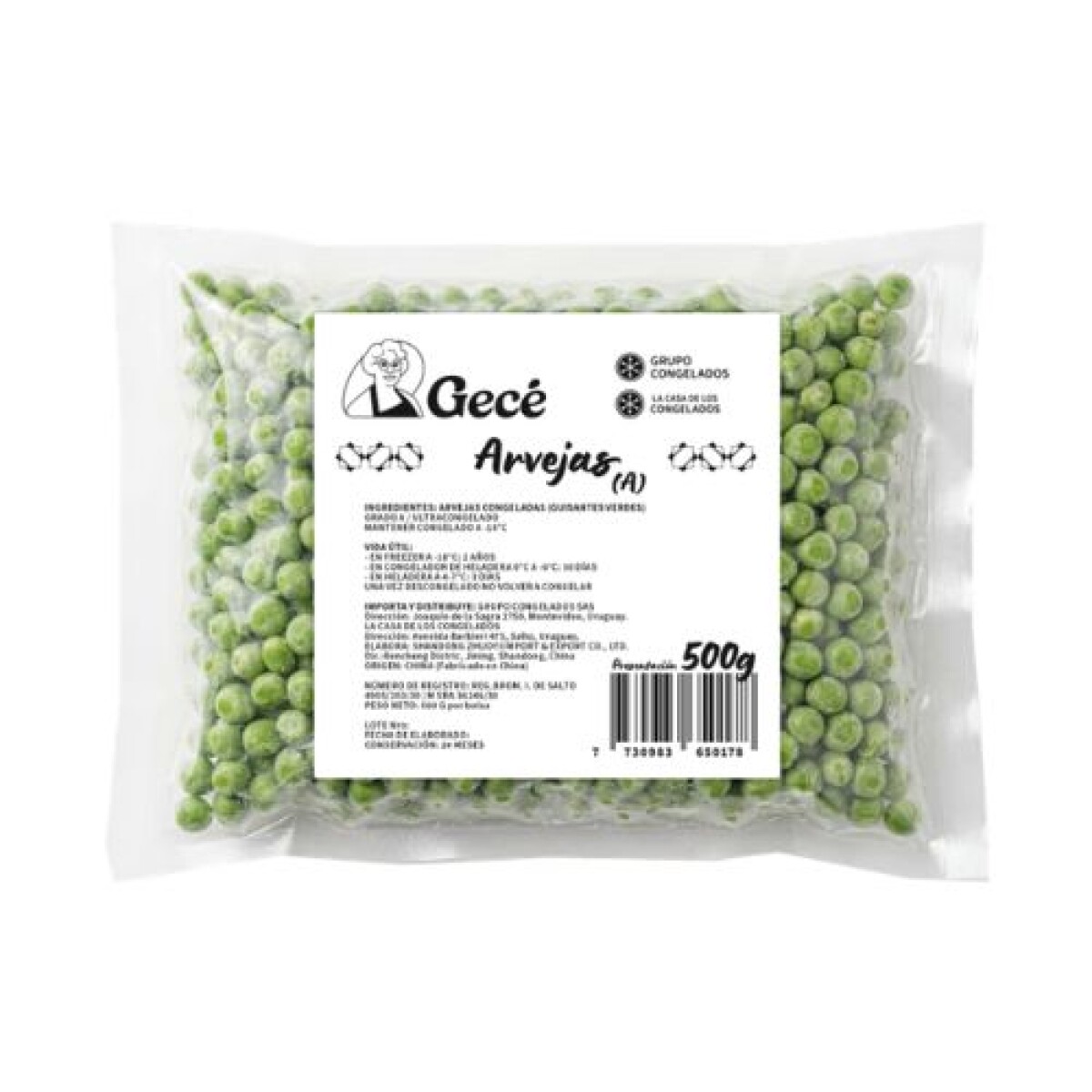 Arvejas Gecé (A) - 500 g 