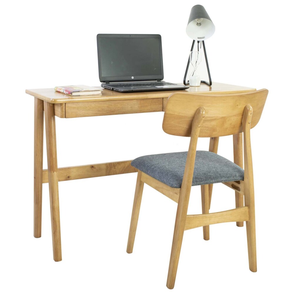 KIT DE OFICINA MADERA GRIS ANGELINE