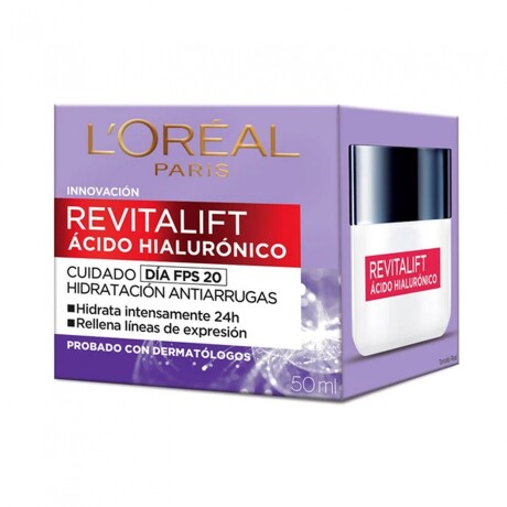 Crema Facial L`Oreal Día Revitalift Ácido Hialurónico 50ml Crema Facial L`Oreal Día Revitalift Ácido Hialurónico 50ml