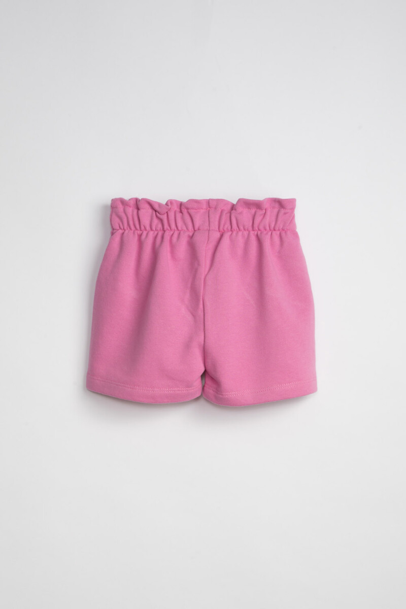 Short deportivo estampado Fucsia