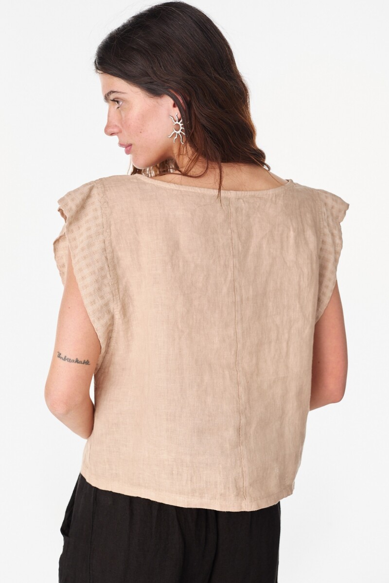 Blusa Aster Beige