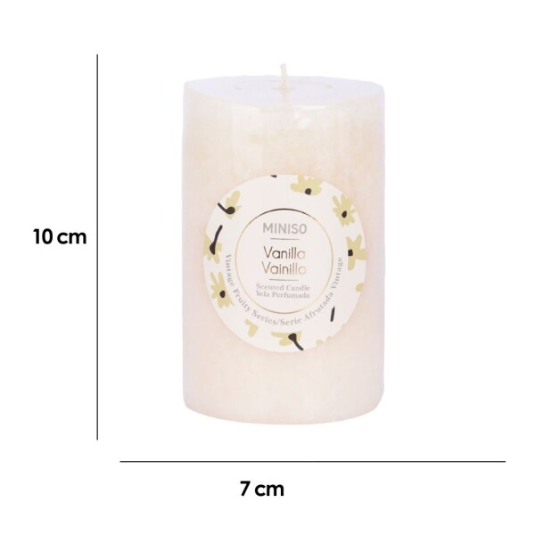 Vela vintage vainilla
