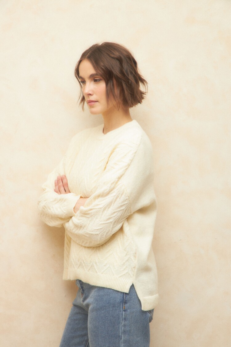 SWEATER JUNO Crudo