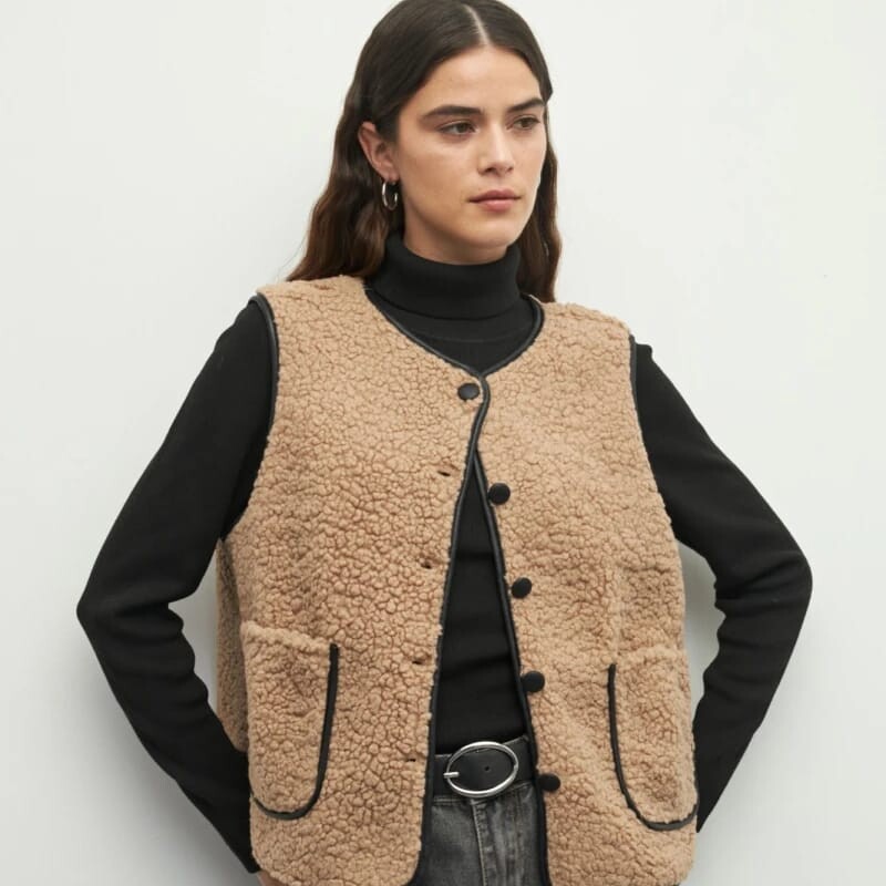 Chaleco Alden Marron