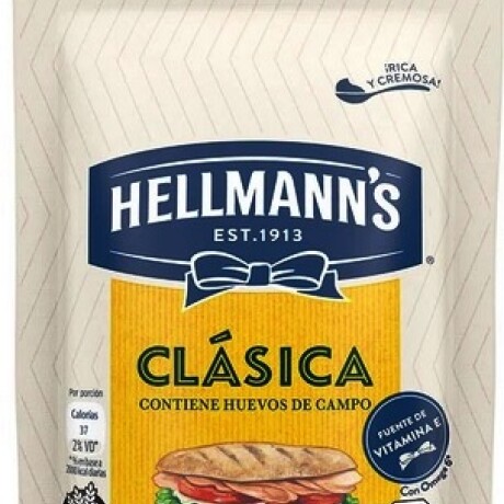 MAYONESA HELLMANNS CLASICA D/P 230G MAYONESA HELLMANNS CLASICA D/P 230G