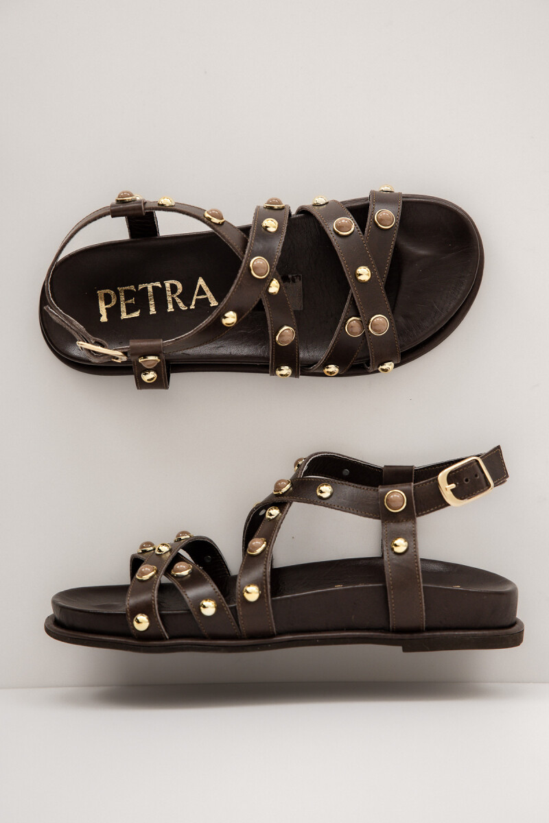 Sandalia Ambar Marron