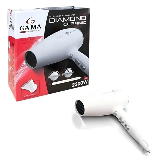 Secador Gama Diamond Ceramic Ion 3d SECADOR GAMA DIAMOND CERAMIC ION 3D GRIS