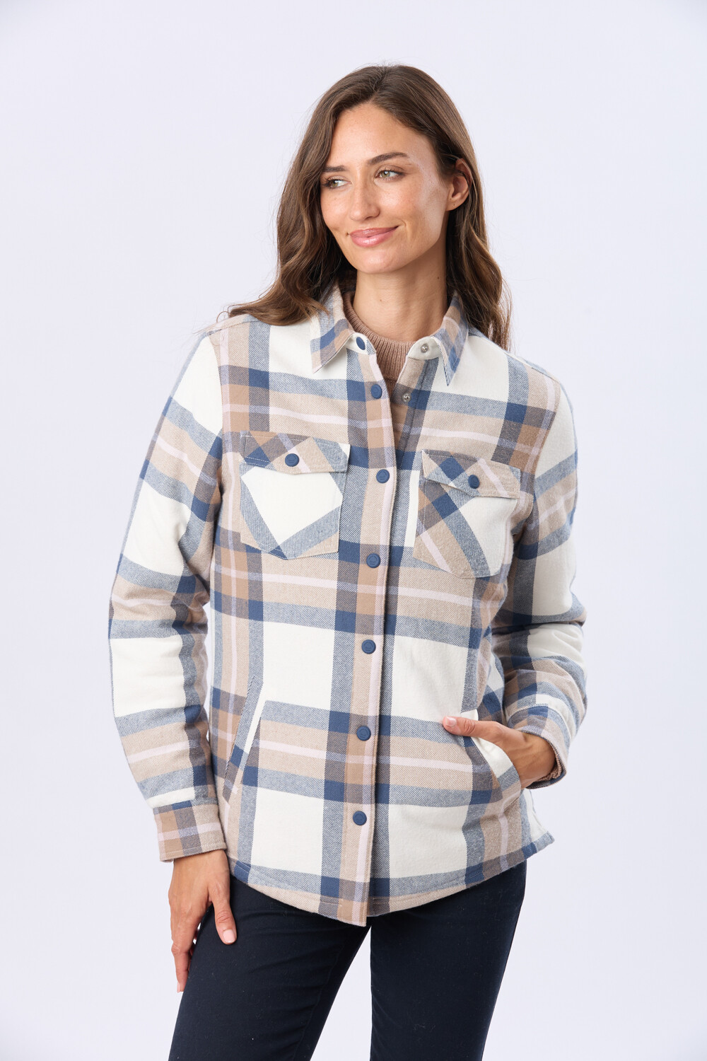 CAMPERA DE VIYELA Azul