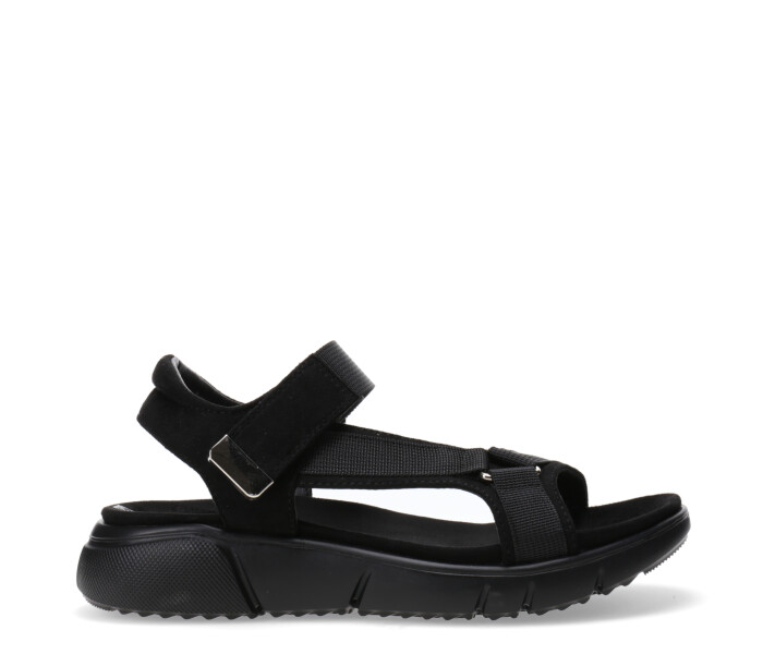 Sandalia de Mujer Miss Carol OMAHA estilo teva Negro