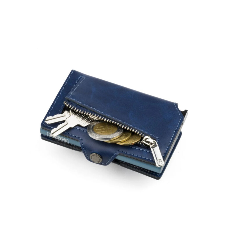 Billetera Baleine Kansas Zipper Original Navy Billetera Baleine Kansas Zipper Original Navy