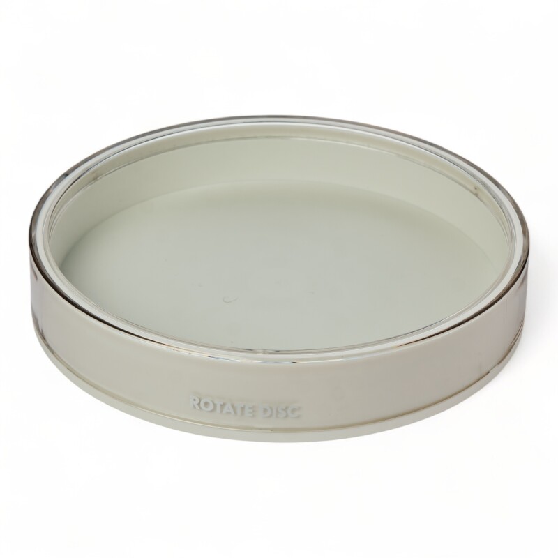 Bandeja O Plato Organizador Giratorio 29cmD 360º Antideslizantes Blanco